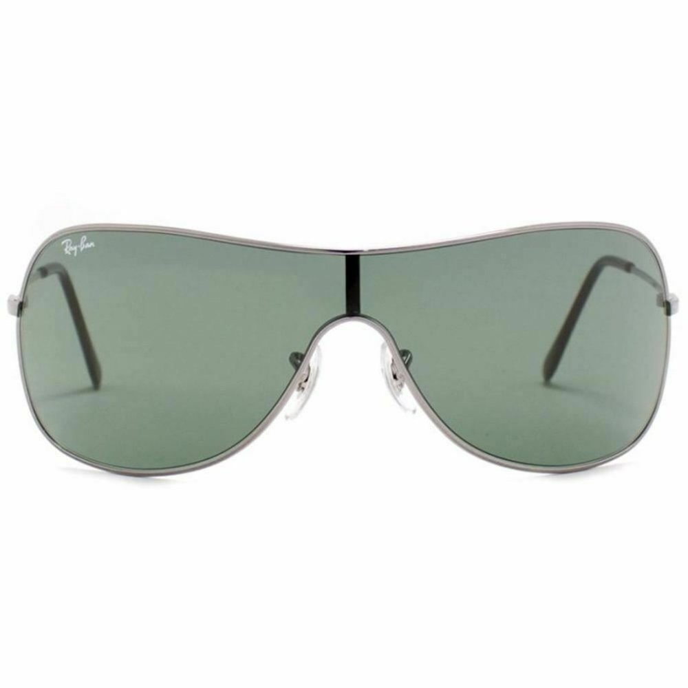 Ray-Ban Shield Style Sunglasses W/Green Lens - Picture 2 of 4
